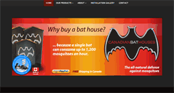 Desktop Screenshot of canadianbathouses.com